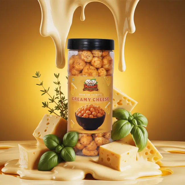 Creamy Cheese Makhana